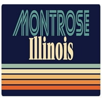 Montrose Illinois frižider magnet retro dizajn