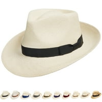 Ultrafino originalna Havana Retro Panama Streak šešir klasične lagane sve veličine