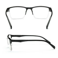 Modni unisni pola okvira prozirne naočale naočale naočale +4. Hot TI D4V0