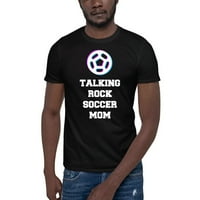 Tri ikona Razgovor Rock Soccer Mama Majica s kratkim rukavima od nedefiniranih poklona