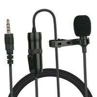 Set Mini uživo Emitovanje mikrofona ovratnika za snimanje mikrofona za snimku Intervju Singing Telefon