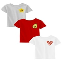 Neugodni stilovi Mjesec Dječji djevojke košulje za djecu za bebe djevojčice Djevojke Majica Outfits