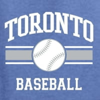 Divlji Bobby Grad Toronto bejzbol Fantasy Fon Sports Muška majica, Vintage Heather Blue, Medium