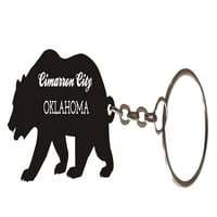 Cimarron City Oklahoma Suvenir Metl Mear Mear