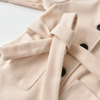 Djevojke kaput slatka odjeća djevojke za žene zimske dugih rukava topli vuneni kaput kaput jakne, pune