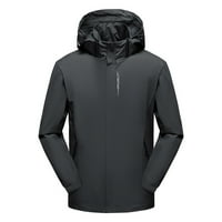 Mens Parka na prodaju Comfy tanki WindBreaker Slim Fitting džepni džep za zaštitu od sunca Okreni kaput