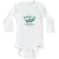 Neko u biloxi voli me biloxi ms skyline One Baby Bodysuit, 0 mjeseci bijeli