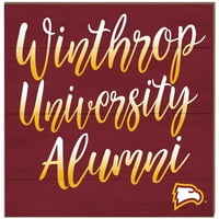Winthrop Eagles 10 '' 10 '' Alumni plaketa