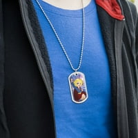 Super Hero Girls Supergirl Vojne ogrlice za pse Privjesna ogrlica sa lancem