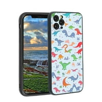 Kompatibilan sa iPhone Pro MA telefonom, Cute-Dinosaur-T-Rex-Dino Case Muškarci Žene, Fleksibilan silikonski