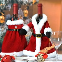 Dekoracija za vino boce Božićna torba Domaći ukrasi Kompanije za boce šampanjske torbe za božićne opreme