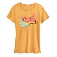 Coca-Cola - 90-ov retro stil - koks je to - grafička majica za žensku majicu kratkih rukava