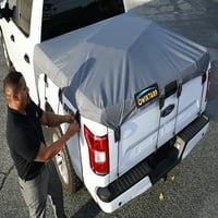 Qwiktarp Inc Poklopac kamiona: 6 '1 2 FT - Toyota Tundra, Ford F150, Nissan Titan, Chevy Silverado,