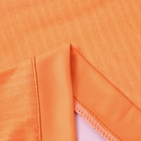Ljetna muška odjeća muške čvrste mekane tkanine s kratkim rukavom jednostavna majica