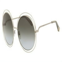 Chloé ce114SD Carlina Zlatne prozirne zelene sunčane naočale za žene