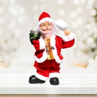 Električna Santa Claus Musical Doll Viseća djece smiješne tuš rođendan Novogodišnje uredske stranke