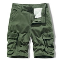 Farstey taktičke garderne kratke hlače za muškarce patentni džepovi dugmeta Ležerne prilike kratkim