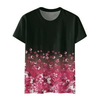 Luiyenes ženske grafičke majice Print Comfy tunika lagana slatka bluza
