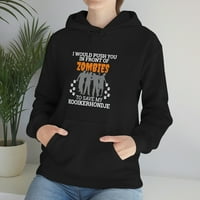 Gurnite vas ispred zombija Save Kooikerhondje Dog Unise Hoodie S-5XL