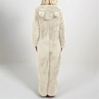 Ženski kombinezon s kapuljačom s dugim rukavima Pajamas Ležerne prilike za spavanje, jakne za spavanje