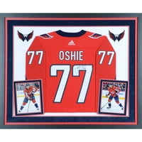 J. Oshie Washington Capitals Deluxe uokviren autentični dres Red Adidas