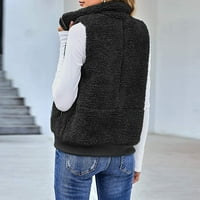 Duksevi vrhovi prozračni elegantni duksevi dugih rukava ovratnik čvrste boje Zip bluze vrhovi pulover