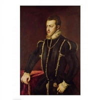 Posteranzi balxir190254large portret Philip II postera Print Titian - In. - Veliki