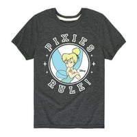 Tinker Bell - Pixies pravilo - grafička majica kratkih rukava za mališane i mlade