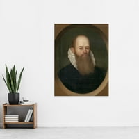 Van Dijk Portret Cornelis van ceters Extra Veliki XL zidni umjetnički poster Print