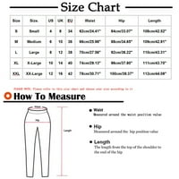 Chinos Hlače Žene Žene Ležerne prilivne pantaloneBell-dno su čvrste struk duge hlače Ljetno čišćenje