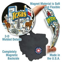 Kansas Jumbo State Magnet po klasičnim magnetima