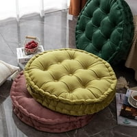 Jastuk za sjedenje okruglo Puf Meditacija jastuka Tufted klupa za klupu Mekani zgušnjavanje velvet Tatami