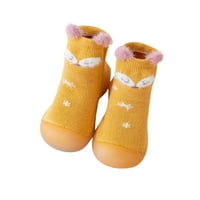 Fattazi dječaci djevojke životinjske crtane čarape cipele cipele toddler topline čarape non klizne predzarke