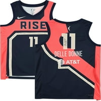 Elena Delle Donne Washington Mystic Autographing Navy Rebel Edition Dres - FANTICS Autentični certificirani