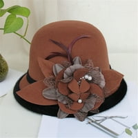 Iopqo kašika šeširi Žene Modna vuna Beretka Francuski Stil Painter kapa za šešir Vintage Warm Party