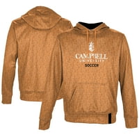 Muška podođanja narančastom Campbell borbene kamile Soccer Pulover Hoodie