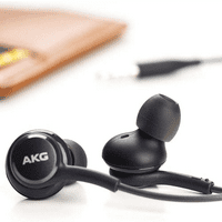Inear Earbuds Stereo slušalice za Alcatel Pop LTE Plus kabel - Dizajniran od AKG - sa gumbima za mikrofon
