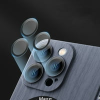 Krug za iPhone Plus Magsafe futrola, stilski drveni tekstura ima sliku objektiva kamere zaštitni magnetni