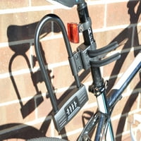 LUMINTRAIL LK Kombinovani bicikl u-brac sa nosačem i opcionalnim čeličnim sigurnosnim sigurnosnim kablom