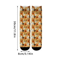 Žene Muškarci Halloween Ispis Popularnost Socks Teenager Adult Casual Čarape