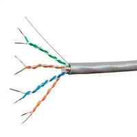 Mono Entegrade CAT6A Ethernet rasuti kabl - čvrsta, 550MHz, UTP, P, plenum, čista bakrena žica, 10g,