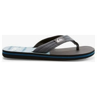 Quiksilver Muški molokai Lawbal Flip Flop Sandals Blak - AQYL101241-KVJ3