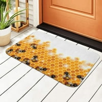Bee festival ukras za ukrašavanje vrata protiv klizanja na otvorenom tepih