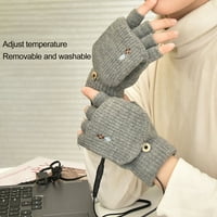 Uparive grijane rukavice pletene fleksibilne fleksibilne dodirnog zaslona osjetljivosti na dodir vjetrootpornosti,