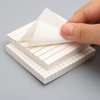 Memo Blank pisanje, ljepljivi ljepljivi nota jastučići za pisanje bilješki dnevnik liste rasporede školski