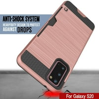 Galaxy S CASE, PunkCase [Slot serija] [Slim Fit] Dvostruki oklop poklopac sa integrisanim antiak-udarnim