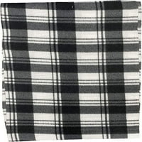 Zimski šešir za odrasle od runa sa obrubom Fleece Plaid Scarf Termware Zimski paket