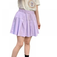 Djevojčice školske uniforme Podesive suknje od struka, veličina 3-9t, ljubičasta, 3- godina