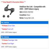 Veza za stabilizator - kompatibilan sa - Subaru Legacy 2008