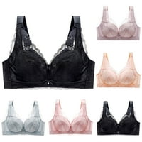 Leey-World Donje rublje za žene Cvjetni usjev Cami Donje rublje BRA čipka Bralet donje rublje Bralette